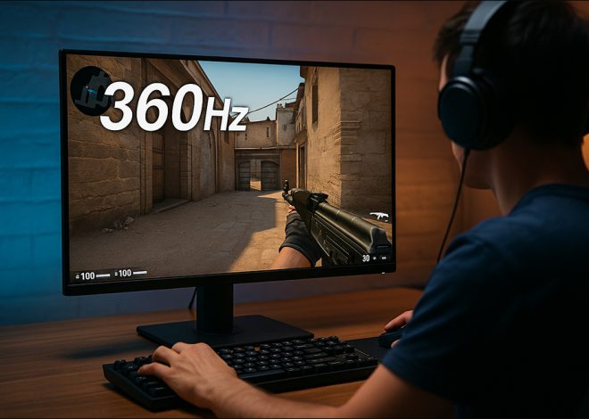 360Hz vs 540Hz 電競螢幕：超高刷新率的邊際效應解析