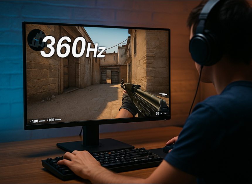 360Hz vs 540Hz 電競螢幕：超高刷新率的邊際效應解析