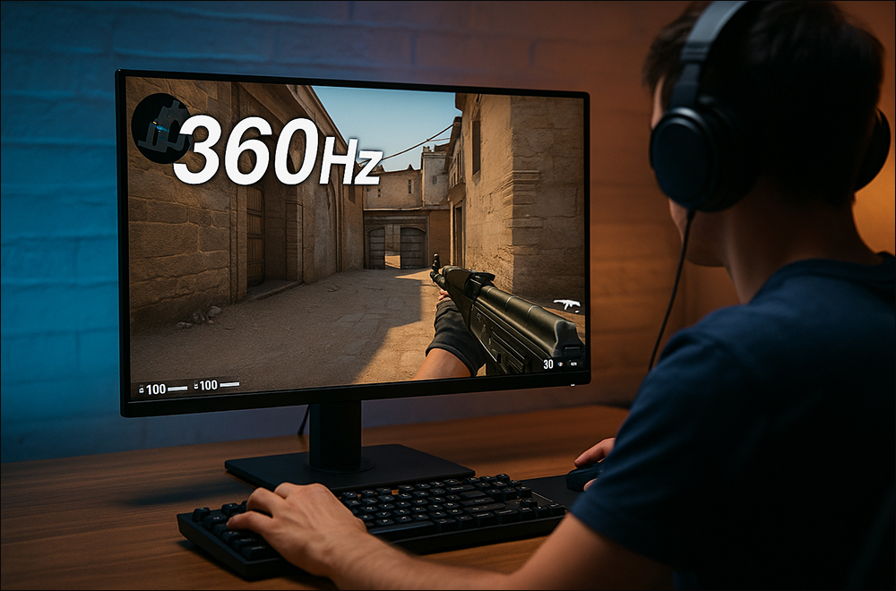 360Hz vs 540Hz 電競螢幕：超高刷新率的邊際效應解析